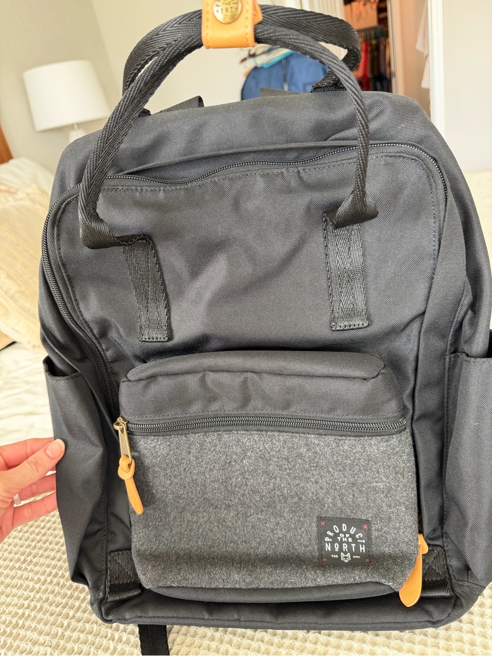 MOVING** Product of the North Diaper Backpack
